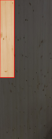 2.5cm厚北欧パイン／長さ 131～135cm／横幅 21～25cm
