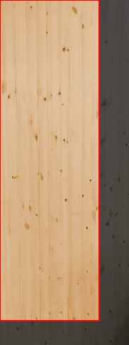 2.5cm厚北欧パイン／長さ 221～225cm／横幅 66～70cm
