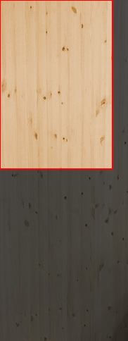 2.5cm厚北欧パイン／長さ 116～120cm／横幅 76～80cm