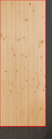 2.5cm厚北欧パイン／長さ 216～220cm／横幅 76～80cm