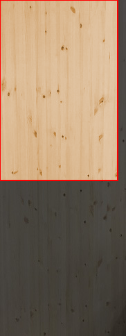 2.5cm厚北欧パイン／長さ 126～130cm／横幅 81～85cm