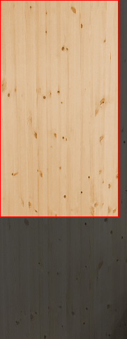 2.5cm厚北欧パイン／長さ 151～155cm／横幅 81～85cm