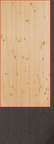 2.5cm厚北欧パイン／長さ 176～180cm／横幅 81～85cm