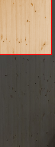 2.5cm厚北欧パイン／長さ 86～90cm／横幅 81～85cm