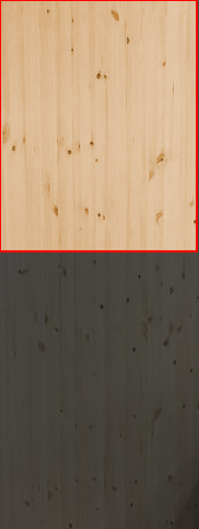 2.5cm厚北欧パイン／長さ 111～115cm／横幅 86～90cm