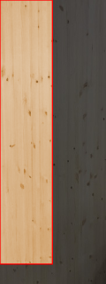 2.5cm厚北欧パイン／長さ 221～225cm／横幅 41～45cm