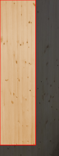 2.5cm厚北欧パイン／長さ 221～225cm／横幅 51～55cm