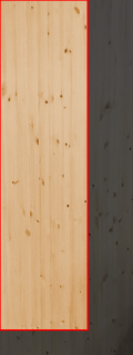 2.5cm厚北欧パイン／長さ 221～225cm／横幅 56～60cm