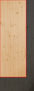 2.5cm厚北欧パイン／長さ 201～205cm／横幅 66～70cm