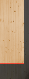 2.5cm厚北欧パイン／長さ 191～195cm／横幅 71～75cm