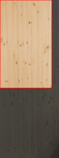 2.5cm厚北欧パイン／長さ 131～135cm／横幅 76～80cm