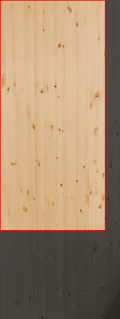 2.5cm厚北欧パイン／長さ 171～175cm／横幅 76～80cm