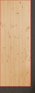 2.5cm厚北欧パイン／長さ 221～225cm／横幅 76～80cm