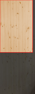 2.5cm厚北欧パイン／長さ 131～135cm／横幅 81～85cm