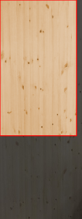 2.5cm厚北欧パイン／長さ 146～150cm／横幅 81～85cm