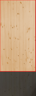2.5cm厚北欧パイン／長さ 176～180cm／横幅 86～90cm