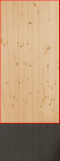 2.5cm厚北欧パイン／長さ 181～185cm／横幅 86～90cm