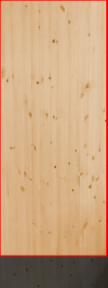 2.5cm厚北欧パイン／長さ 211～215cm／横幅 86～90cm