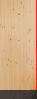 2.5cm厚北欧パイン／長さ 216～220cm／横幅 86～90cm