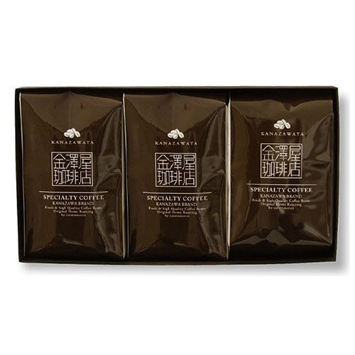 コーヒー豆袋入りギフト3種用