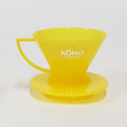 KONO/コーノ名門フィルター2人用（ミルキーイエロー） | コーヒー専門