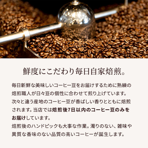 焙煎のこだわり　説明サブ