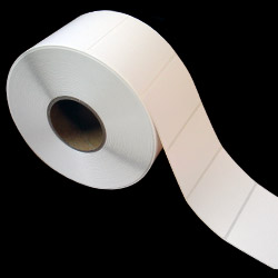 東芝テック(株) 白無地サーマルラベル（60mm×43mm）1巻 2400枚巻 1箱1巻入