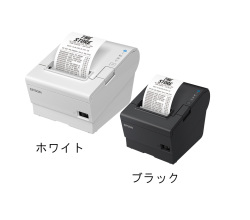 レシートプリンター  EPSON製TM-T88VII シリアル/パラレル/白/黒　／商品コード：[10236/10237/10238/10239]
