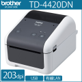 ブラザー ラベルプリンタ　TD-4420DN (203dpi／標準モデル)　／商品コード：[10138]