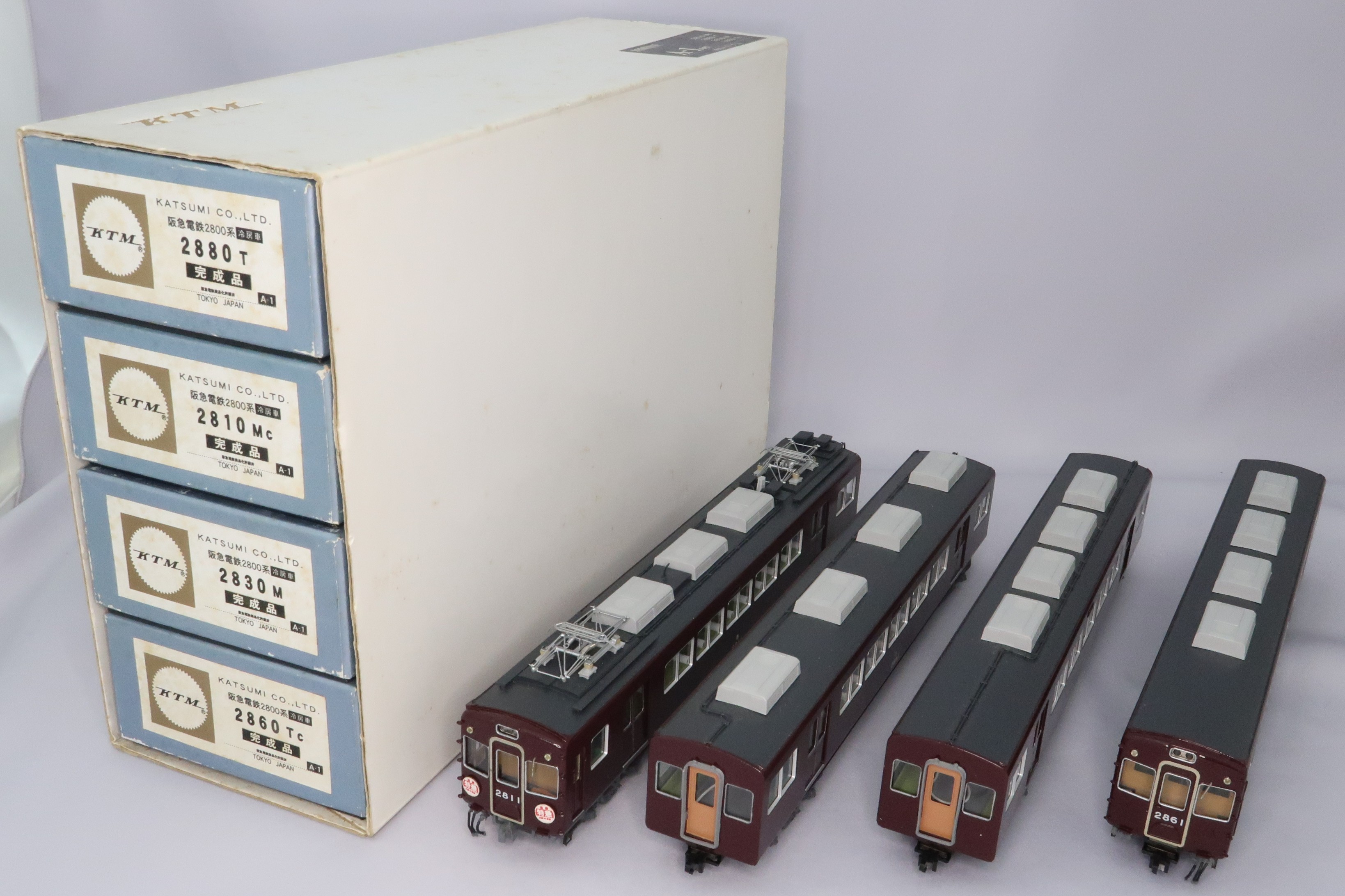 【中古】阪急２８００系　Ａ１　冷房４連(梅田寄り)