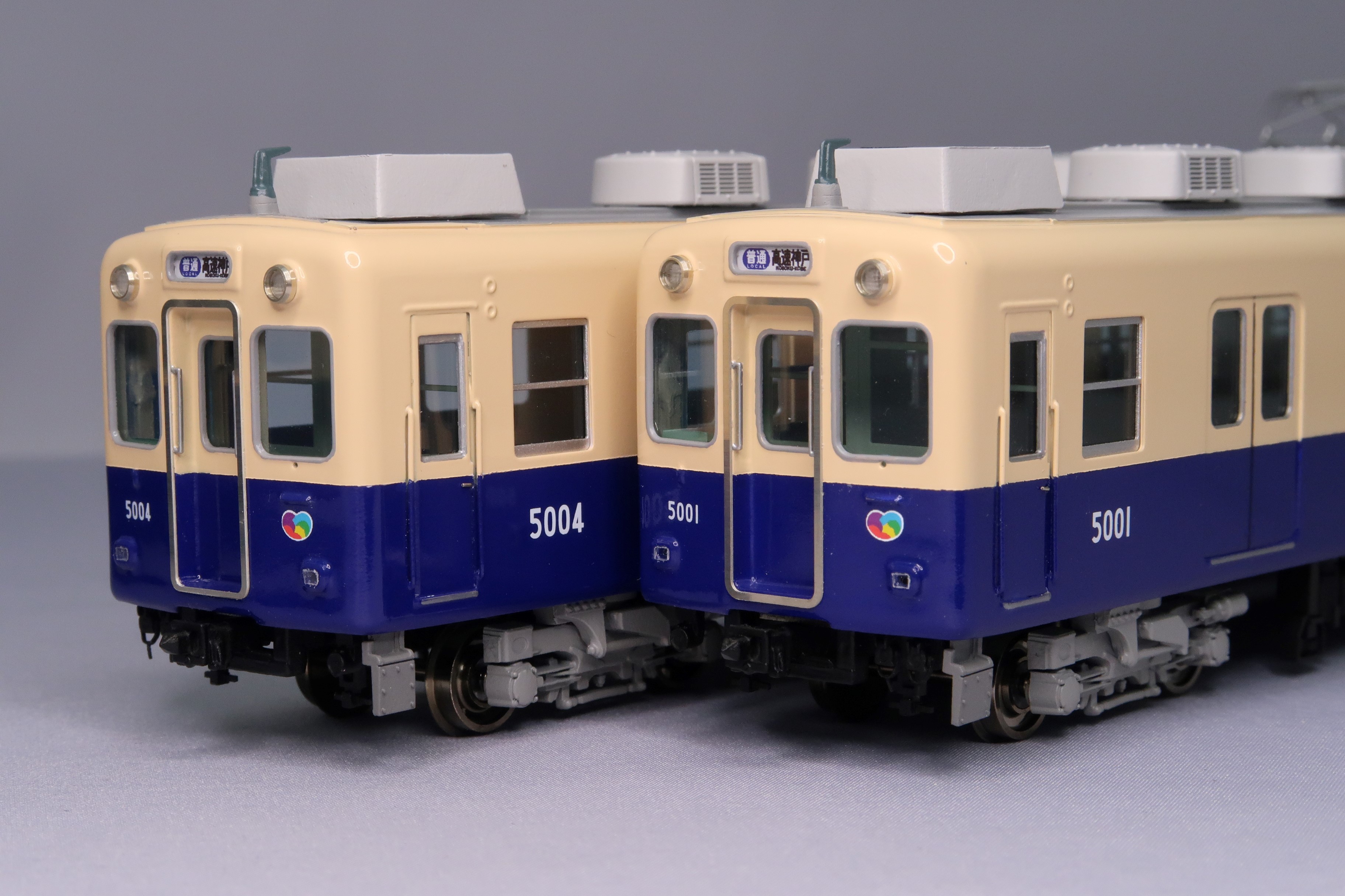 阪神５００１形　前期型５００１編成　４両編成Ｂセット