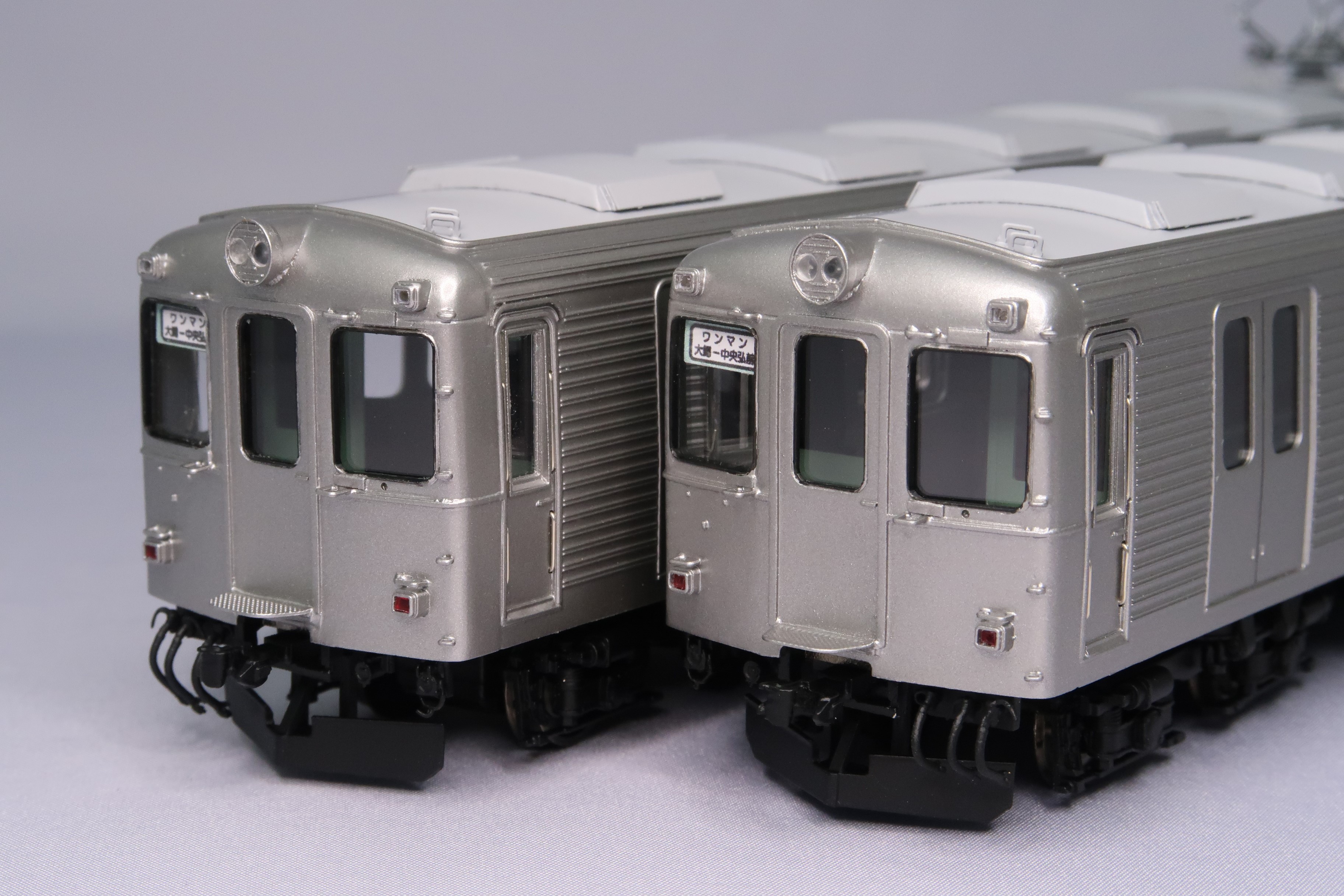 弘南鉄道デハ６０００形　帯なし　２両セット