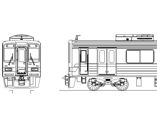 東武３００００系  ３・４次車 本線仕様 ４両編成Ｆキット（台車付き・モーター付き）