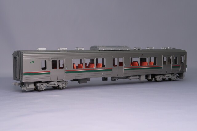 HG密連化 719系 T車2両増結 標準色 扉と連絡部分色入 HG密連化 719系 T車2両増結 標準色 扉と連絡