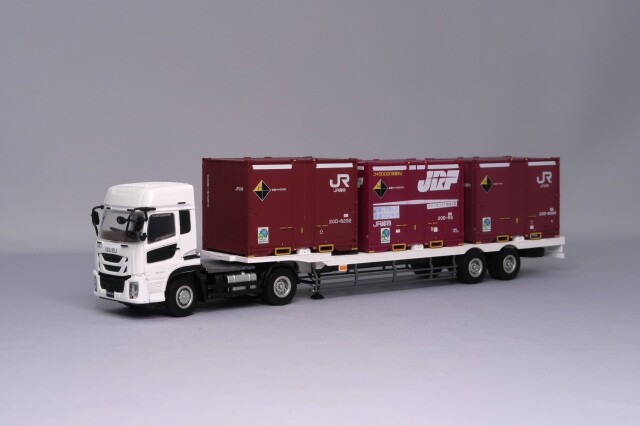 ISUZU GIGA+鉄道コンテナ積載用セミトレーラー