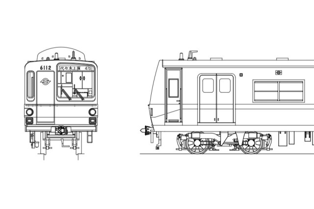 営団/東京メトロ６０００系　１次量産車・Ｂ修繕後・６１１２編成　１０両キット