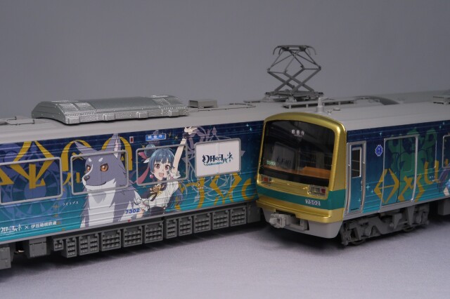 伊豆箱根鉄道7000系 7502編成 幻日のヨハネ-SUNSHINE in the MIRROR-「YOHANE TRAIN」- 3両セット ※ポスタープレゼント