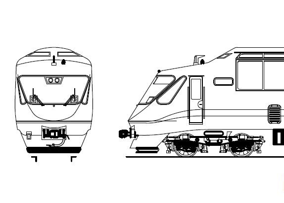 北近畿タンゴ鉄道ＫＴＲ００１形　タンゴ・エクスプローラー ３両編成キット