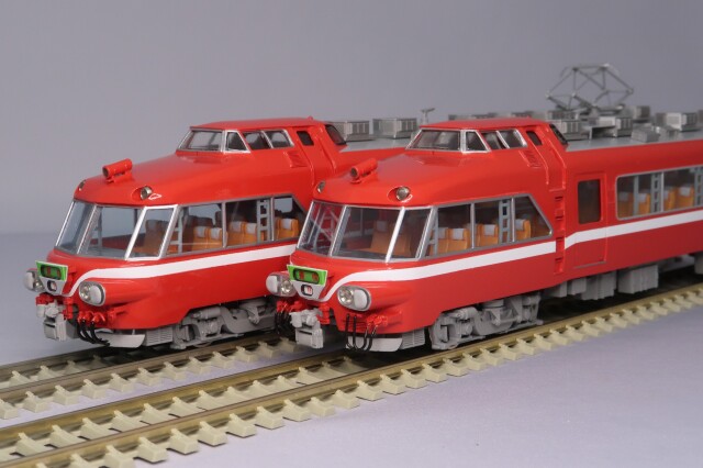 名鉄7000系 2次車 特別整備後 7011編成 白帯 4両セット