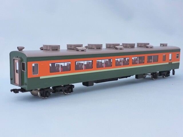 サロ165-14・15 冷房改造車 湘南色