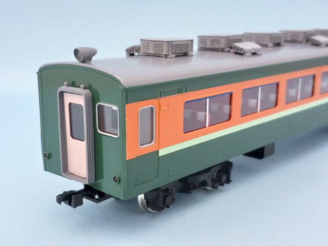 サロ165-14・15 冷房改造車 湘南色