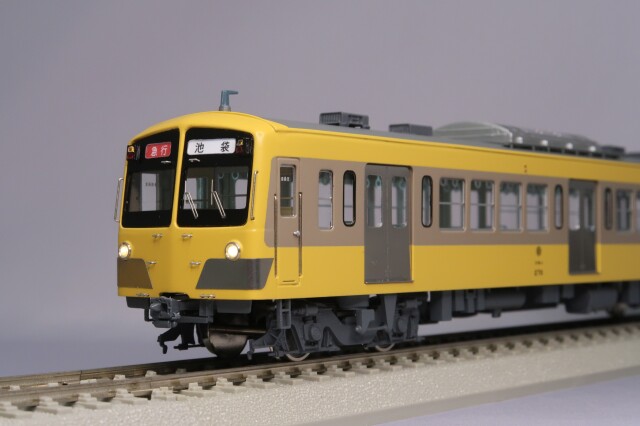 西武新101系 ツートンカラー 前面窓ブラック塗装 先頭車2両セット