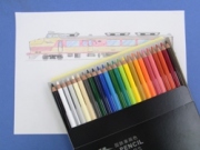 【36％OFF】国鉄車両色　色鉛筆24色