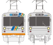 静岡鉄道１０００形　新製冷房車　２両キット（台車・パンタグラフ付）