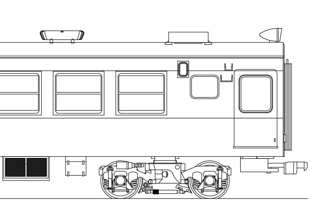 モハ１６４-５０１～５１４　冷房改造車　Ｍ　キット