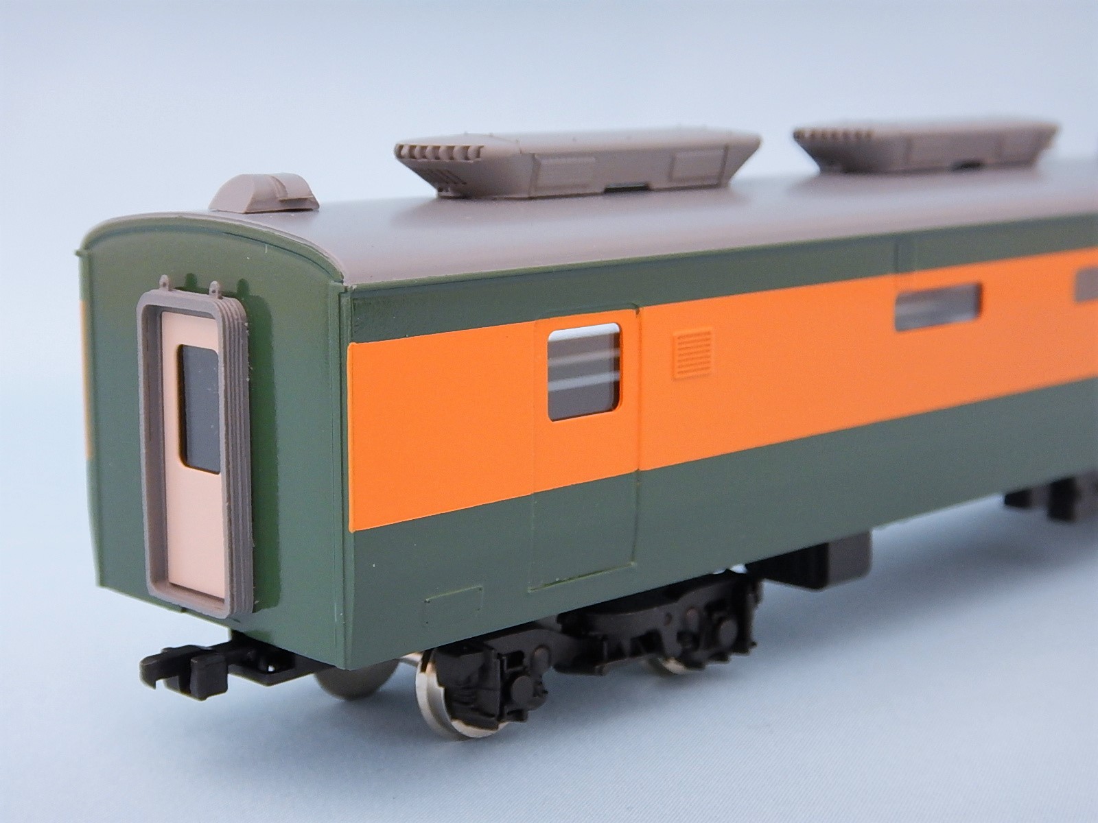 サハシ１６５-１～１２　冷房改造車