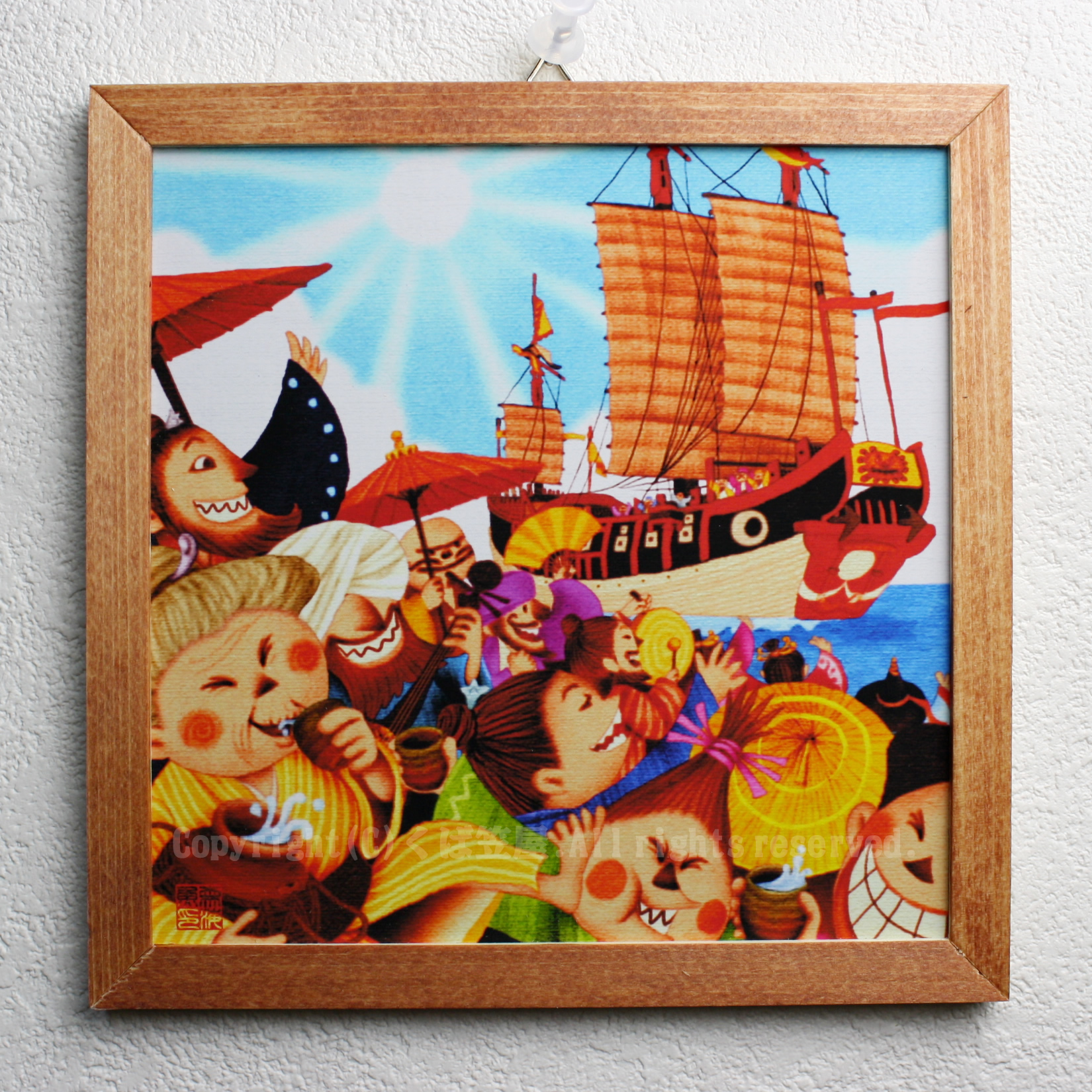 沖縄くば笠屋 ちび絵シリーズ！