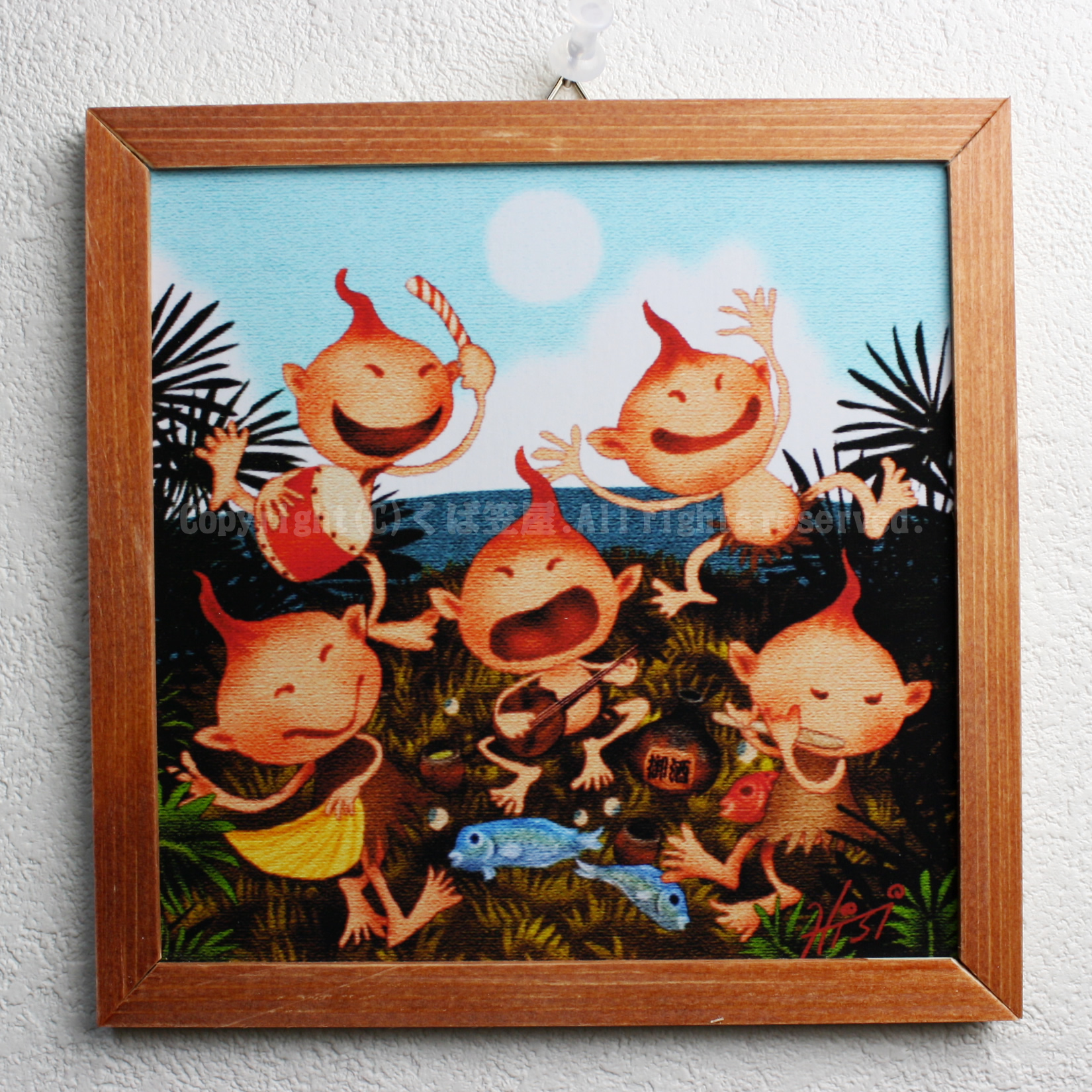 沖縄くば笠屋 ちび絵シリーズ！