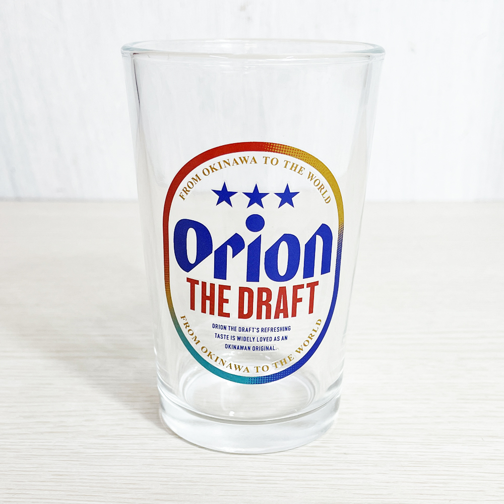 ガラスコップ 沖縄 お土産 オリオンビール・ビアグラス ドラフトロゴ