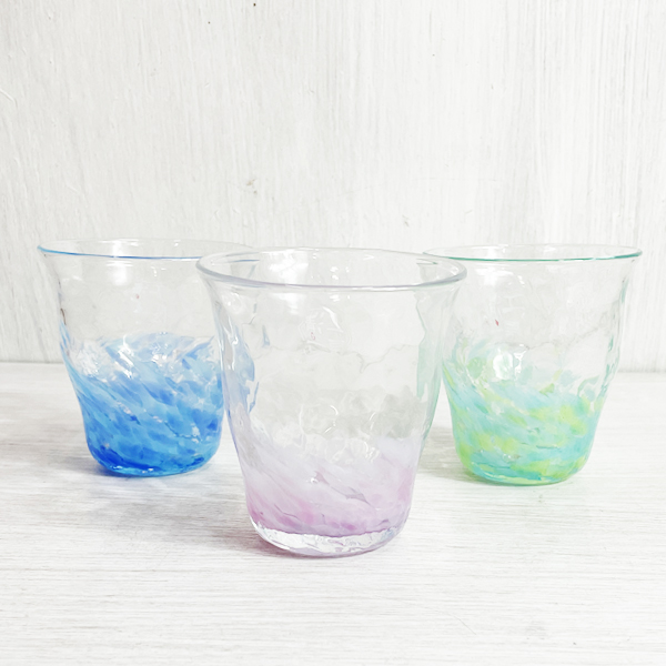 琉球 ガラス グラス 冷茶グラス コップ カップ 沖縄 お土産 古宇利グラス